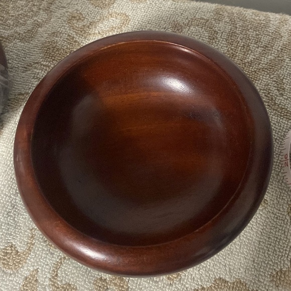 RARE Eddie Bauer photo frame-book ends 9.5x8.5”+Caribcraft Mahogany🥣5x1.75” - Picture 10 of 15